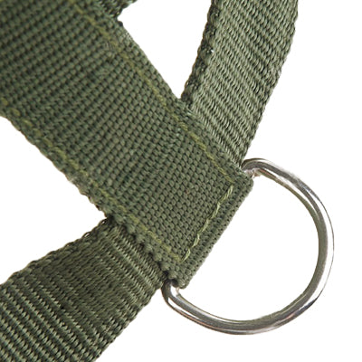 H-Style Novel Adjustable Canvas Back Harness Apparel Chest & Back Strap for Pet Dog