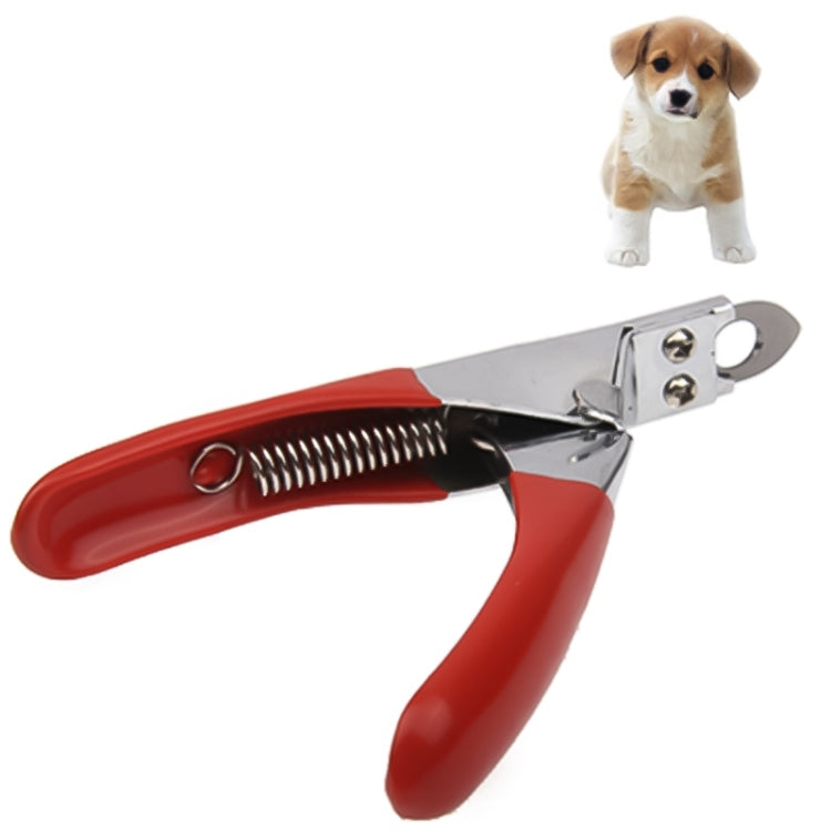 Herringbone Pet Nail Clippers(Red)
