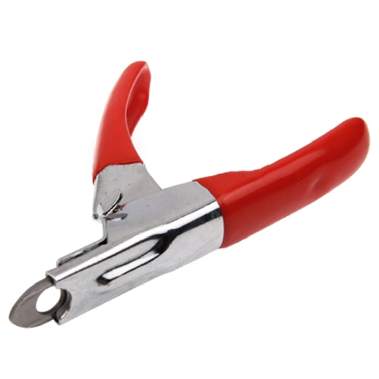 Herringbone Pet Nail Clippers(Red)