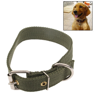 New Style Durable Canvas Dog Collar Pets Neck Strap