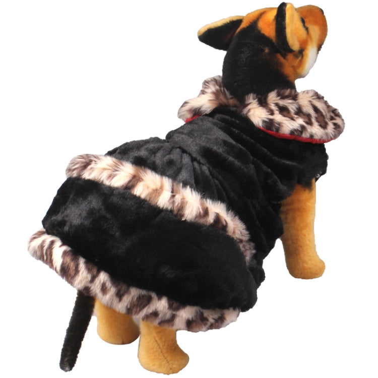 Stylish Plush Dog Coat Autumn / Winter Clothes