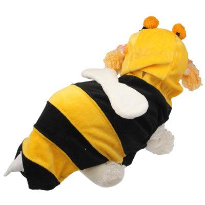 Bee Style Pet Puppy Clothes Dog Doggie Shirt Apparel