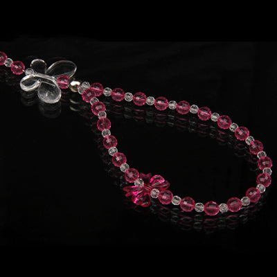 Pet Dog Leashes Puppy Beaded Pearl Lead Leash Traction Pulling Rope, Leash Length: 1m