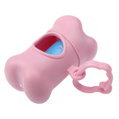 Pet Plastic Pooper Scoopers, Clip Implement, Pick Up Box(Pink)