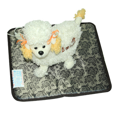 Pet Dog Cat Bunny Electric Heat Waterproof Mat Bed Heater Warming Pad, US Plug, Random Color Delivery