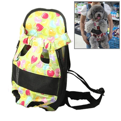 Big Size Pet Carrier Double-shoulder Bag for Pet Cat Dog (Green)