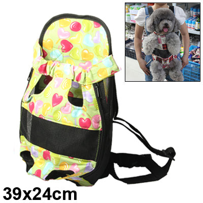 Big Size Pet Carrier Double-shoulder Bag for Pet Cat Dog (Green)