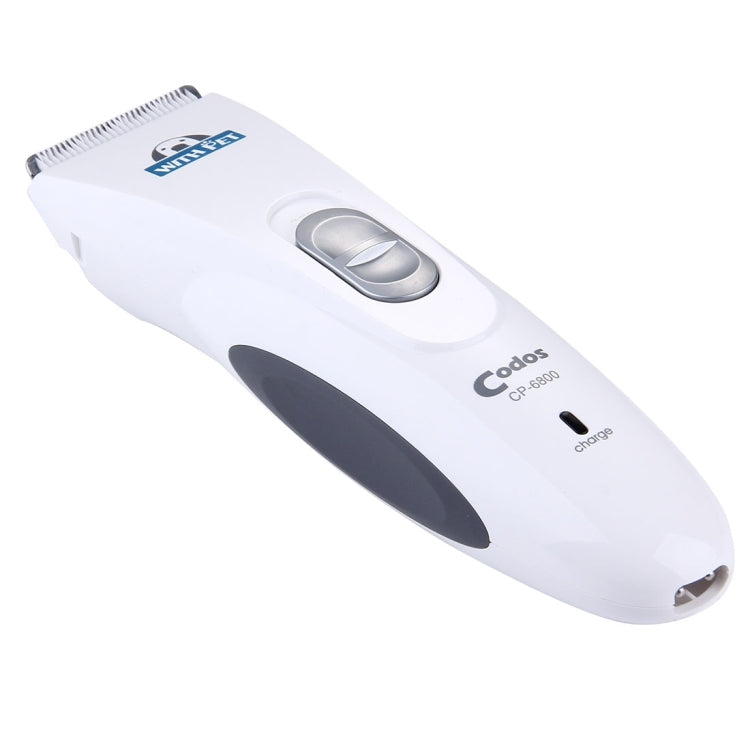 CP-6800 Pet Rechargeable Professional Hair Trimmer Clipper(Silver)