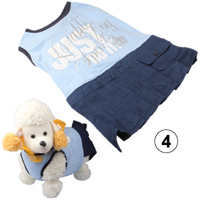 Beautiful Pleated Skirt for Dog Pet in Spring & Summer