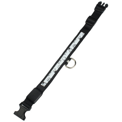 Adjustable 3-Mode LED Flashing Dog Collar, Size: M