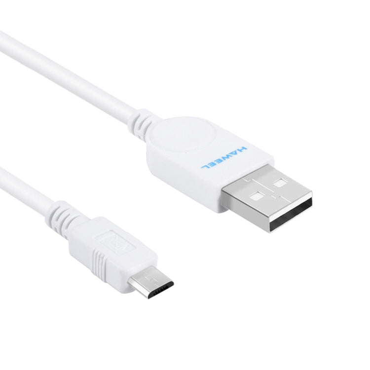 HAWEEL Micro USB to USB 2.0 Data / Charging Cable, Length: 1m(White)