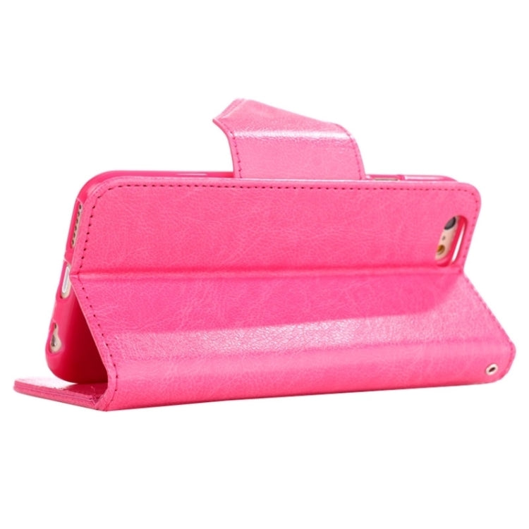 HAWEEL for iPhone 6 & 6s Magnetic PU Leather Case with Holder & Card Slots