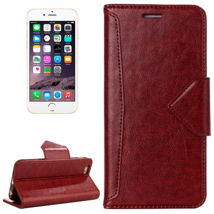 HAWEEL for iPhone 6 & 6s Magnetic PU Leather Case with Holder & Card Slots
