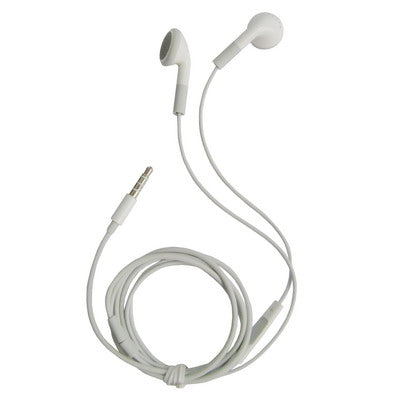 Earphone with Volume Control for iPhone 5 ,4/4S ,3G/3GS (Original Version)(White)