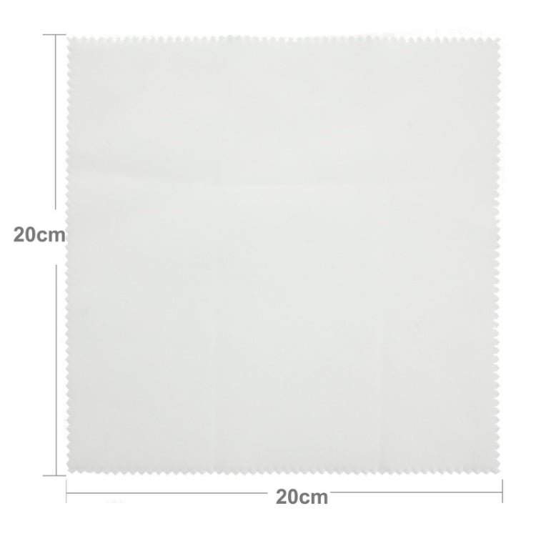 High tech cleaning and assembly cloth for Tab PC, Mobile Phone, PC, All displays(White)