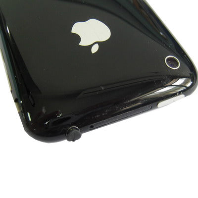 Earphone Slot Anti-dust Stopper for iPhone 4S & 4, iPhone 3G/3GS, iPhone , Pack of 100, Black(Black)