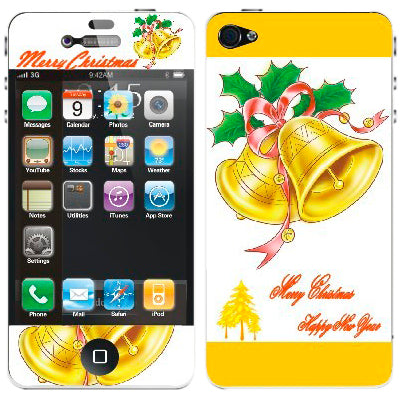 Christmas Bell Screen Protector for iPhone 4 & 4S