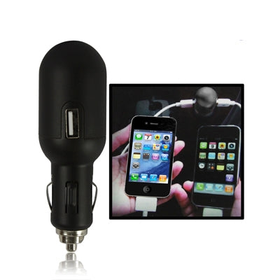 2 Ports USB Car Charger for iPhone 6 & 6 Plus & 5C & 5S & 4 & 4S & 3GS & 3G, iPod