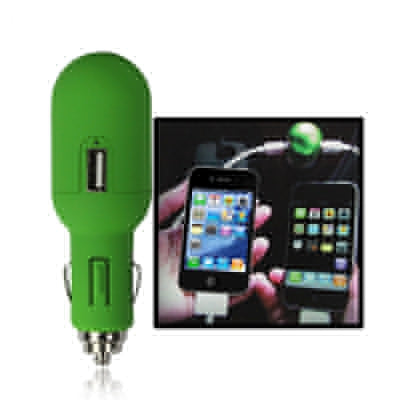 2 Ports USB Car Charger for iPhone 6 & 6 Plus & 5C & 5S & 4 & 4S & 3GS & 3G, iPod
