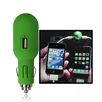 2 Ports USB Car Charger for iPhone 6 & 6 Plus & 5C & 5S & 4 & 4S & 3GS & 3G, iPod