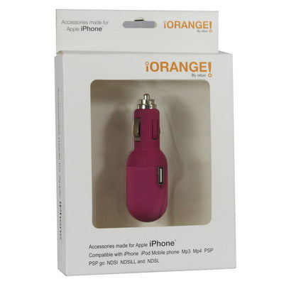2 Ports USB Car Charger for iPhone 6 & 6 Plus & 5C & 5S & 4 & 4S & 3GS & 3G, iPod