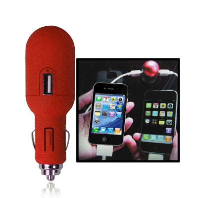 2 Ports USB Car Charger for iPhone 6 & 6 Plus & 5C & 5S & 4 & 4S & 3GS & 3G, iPod