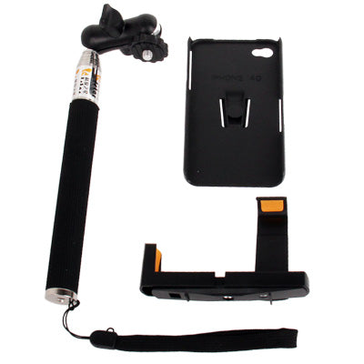 Multi-Function Extendable Mini Handheld Monopod for iPhone 4 & 4S and Camera, Length: 275 - 1125mm (Z07-3)