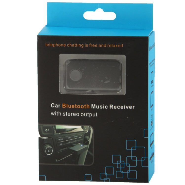 Link-CZBT03 Car Bluetooth Music Receiver with Stereo Output, Wireless Distance: 10m(Black)