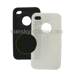 Silicone Case with air hole for iPhone 4