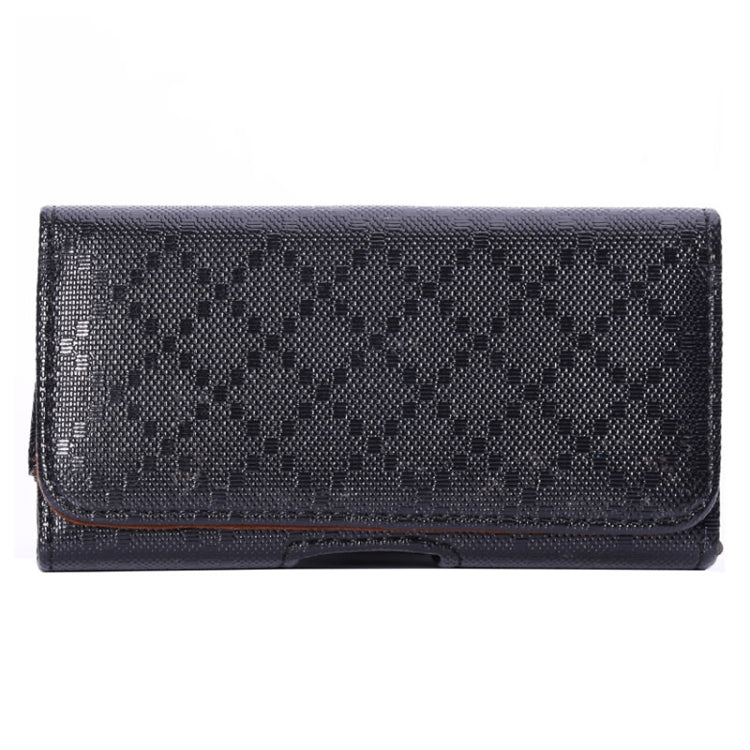 Grid Texture Wallet Style Leather Case for iPhone 4