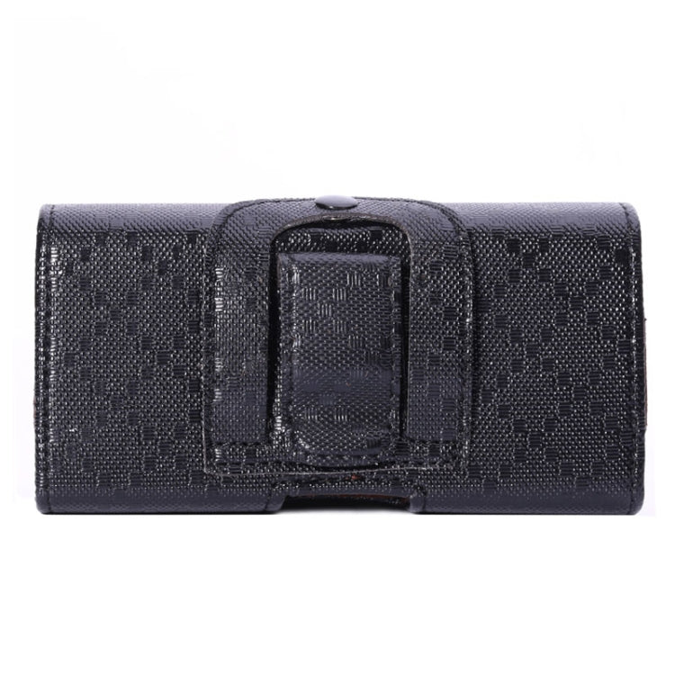 Grid Texture Wallet Style Leather Case for iPhone 4