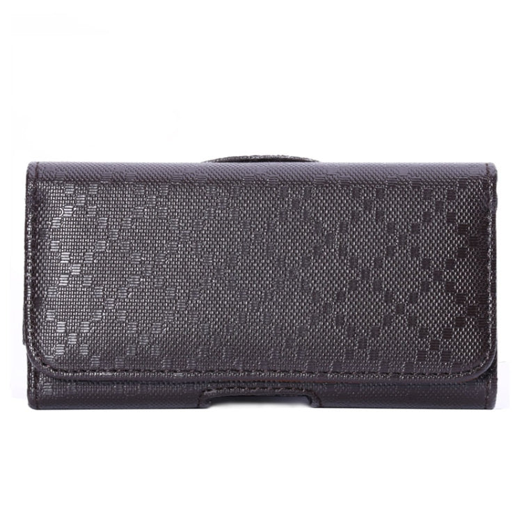 Grid Texture Wallet Style Leather Case for iPhone 4