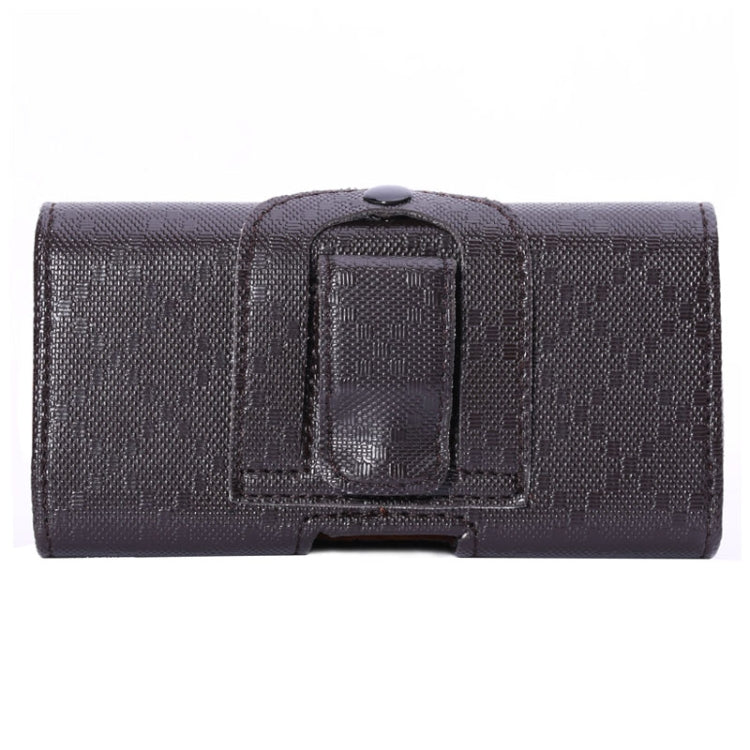 Grid Texture Wallet Style Leather Case for iPhone 4