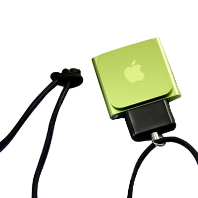 Colorful Fashion Silicone iStrap for iPhone 4 & 4S,3G/3GS,iPod(Black)