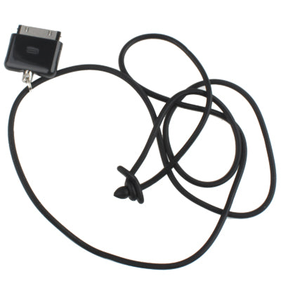 Colorful Fashion Silicone iStrap for iPhone 4 & 4S,3G/3GS,iPod(Black)