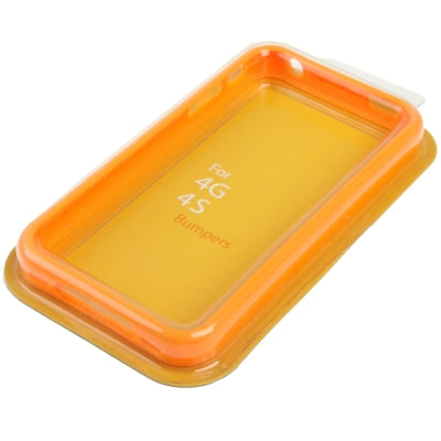 TPU + PC Material Bumper Frame with Keys for iPhone 4 & 4S