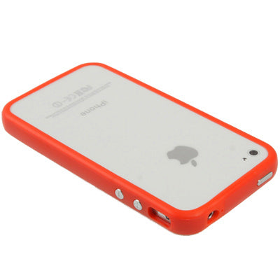 TPU + PC Material Bumper Frame with Keys for iPhone 4 & 4S