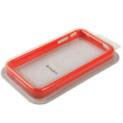 TPU + PC Material Bumper Frame with Keys for iPhone 4 & 4S
