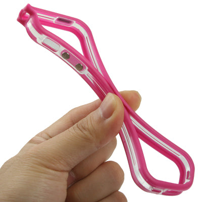 Bumper Frame TPU + PC Case with Keys for iPhone 4 & 4S