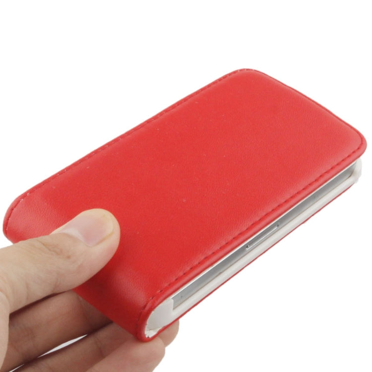 Vertical Flip Leather Case for iPhone 4 & 4S