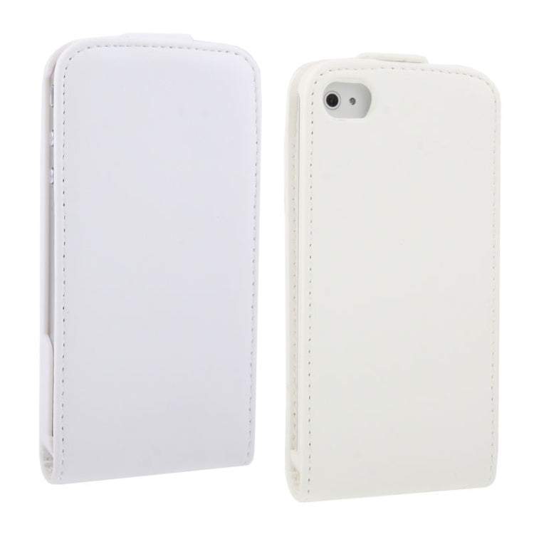 Vertical Flip Leather Case for iPhone 4 & 4S