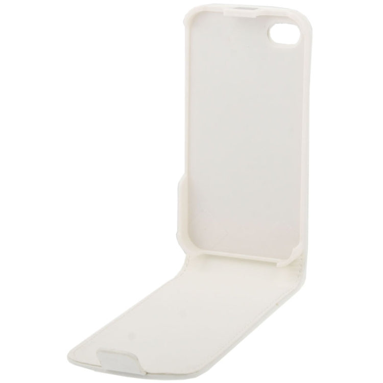 Vertical Flip Leather Case for iPhone 4 & 4S