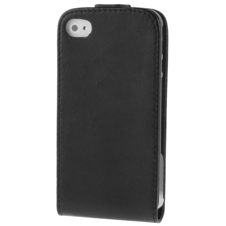Vertical Flip Leather Case for iPhone 4 & 4S