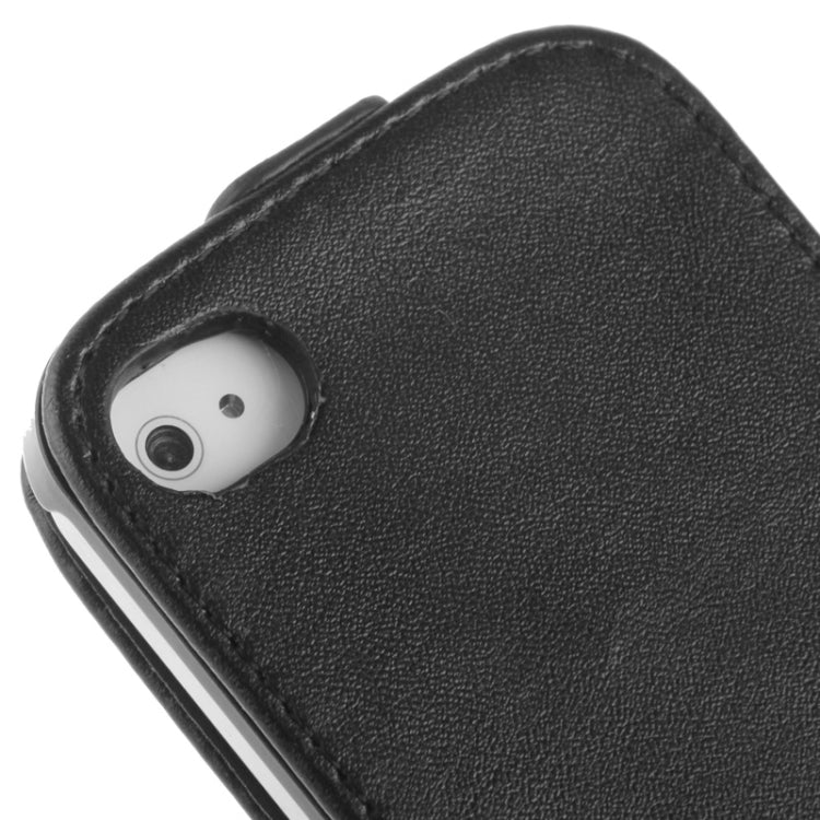 Vertical Flip Leather Case for iPhone 4 & 4S