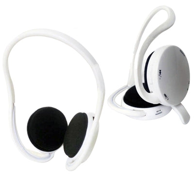 Bluetooth Headset, For iPad, iPhone, Galaxy, Huawei, Xiaomi, LG, HTC and Other Smart Phones(White)