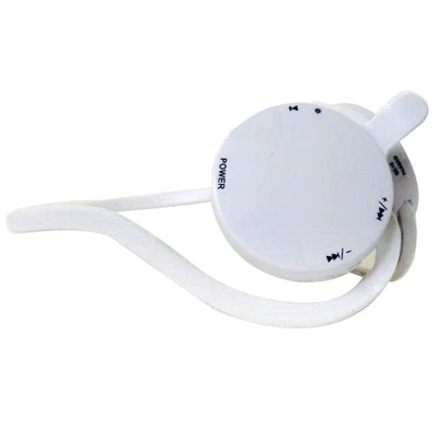 Bluetooth Headset, For iPad, iPhone, Galaxy, Huawei, Xiaomi, LG, HTC and Other Smart Phones(White)