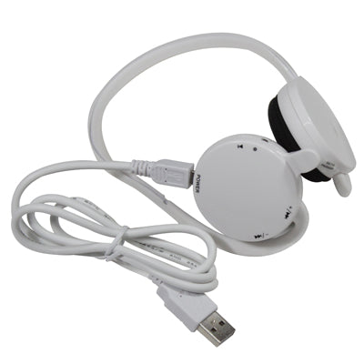 Bluetooth Headset, For iPad, iPhone, Galaxy, Huawei, Xiaomi, LG, HTC and Other Smart Phones(White)