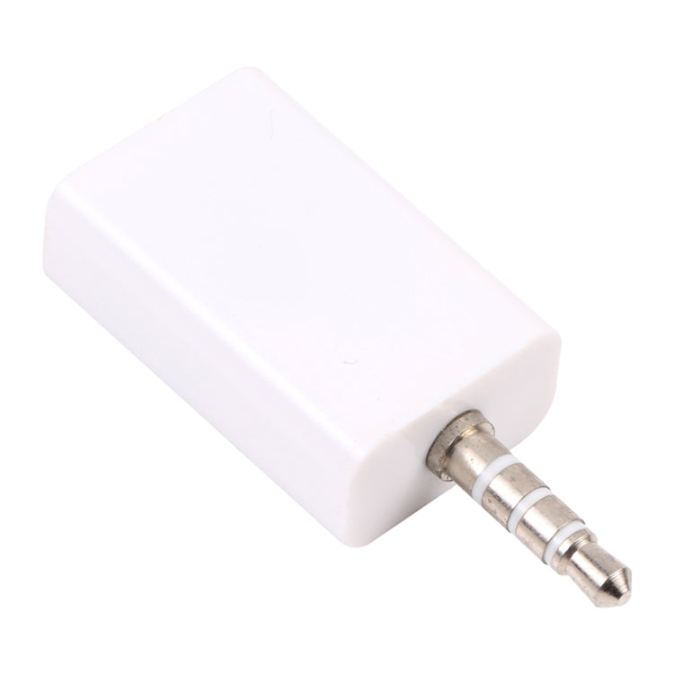 3.5mm Headphone Splitter Adapter, Compatible with Phones, Tablets, Headphones, MP3 Player, Car/Home Stereo & More(White)