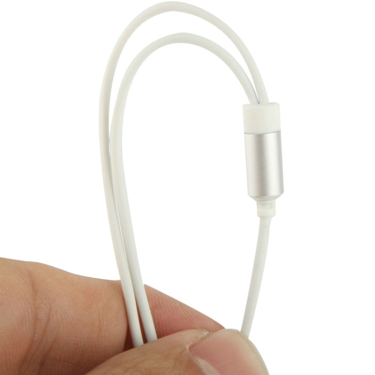 UR-M300 Stereo Noise Cancelling In-ear Earphone with Microphone, Suitable for iPhone 6 & 6 Plus, 5 & 5S & 5C, 4 & 4S , 3G & 3GS, Galaxy Note III / N9000 and Other Mobile Device(White)