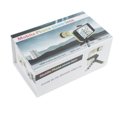 10X Zoom Optical Telescope Lens with Tripod for iPhone 4 & 4S